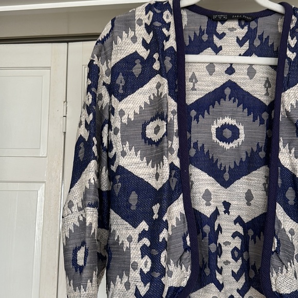 Zara geometric cardigan - Picture 2 of 5